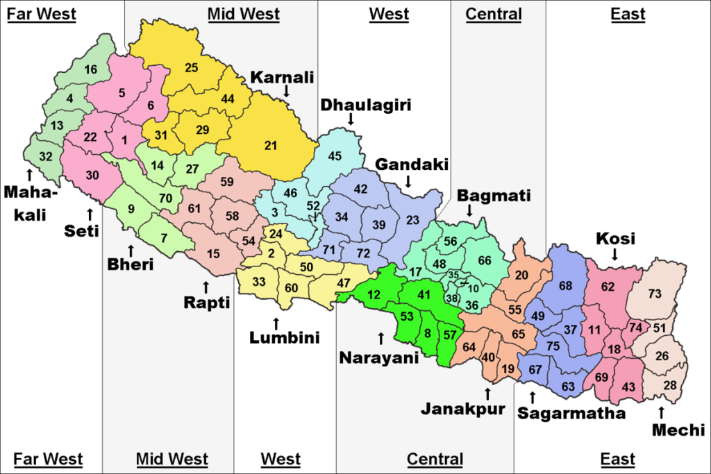 अब मुलुकमा ७७ जिल्ला