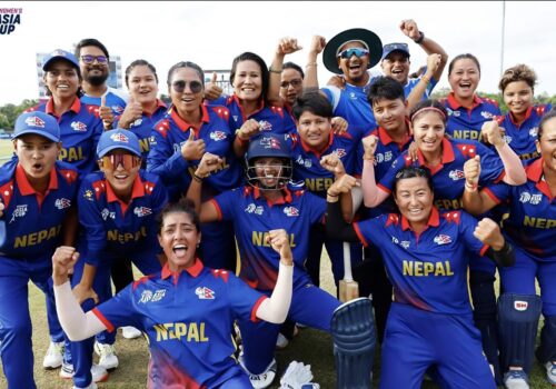महिला एसिया कप: पाकिस्तानसँग खल्दै नेपाल